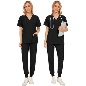 Uniformes d'hôpital d'été personnalisés pour les femmes tenues médicales personnalisées - Product Image 4