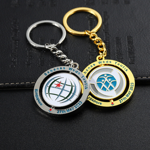 Promotion imprimé rotatif époxy <span class=keywords><strong>porte</strong></span>-clés métal filature <span class=keywords><strong>porte</strong></span>-clés anneaux 3d personnalisé émail Spinner <span class=keywords><strong>porte</strong></span>-clés pour Souvenir - Product Image 5