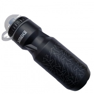 Botella de agua deportiva Kmike de 750 ml, plástico negro con soporte, botella ligera para bicicleta, para ciclismo de montaña - Product Image 3