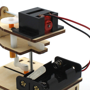 Kit de bricolage pour ventilateur oscillant en bois, jouet d'expérimentation scientifique pour enfants de 7 à 9 ans, modèle éducatif STEM, commande manuelle, sans batterie - Product Image 3