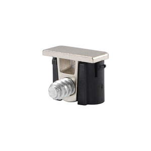 Support d'étagère en aluminium Shengshimingxin 12 mm trois-en-un, installation facile pour armoire et placard - Product Image 4