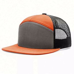 Gorra Trucker Deportiva Personalizada Richardson 168 de 7 Paneles con Visera Plana, Malla y Logotipo Bordado, Cierre de Doble Hebilla - Product Image 4