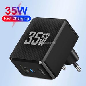 Factory Wholesale PD USBC Desktop Phone Charger Quick <b>Charge</b> QC3.0 Adapter for Type-C Port for EU US <b>Plug</b> Travel Adapter - Product Image 2