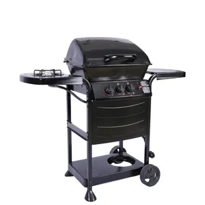 Custom family party outdoor OEM design assembled Grid Charcoal Natural gas bbq grill outdoor stainless steel gas grill