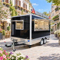 Remorque de cuisine mobile entièrement équipée Etodevice de 13,1 pieds, homologuée aux États-Unis, pour la vente de nourriture de rue, prix d'usine