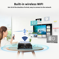 Mini PC industriel sans ventilateur avec processeur Intel Core i5 de 8e génération, double LAN 2.5G, 6 ports COM, HD+VGA, TPM2.0, RAID, support large plage de température
