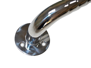 Eco-Friendly Contemporary I-Shape Stainless Steel Grab <b>Bar</b> With Chrome Finish For Elderly Shower Safety - Product Image 6
