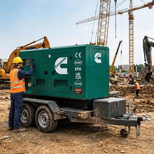 Generador Eléctrico Diésel Silencioso Trifásico de 40KVA, 75KVA, 85KVA, con Motor Cummins, para Respaldo Industrial - Product Image 2