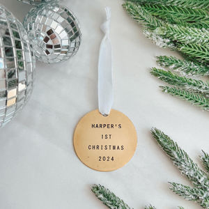 Etiqueta de identificación de perro de latón cepillado cortado con láser, <span class=keywords><strong>Collar</strong></span> de mascota en blanco de latón, adorno de Metal - Product Image 2