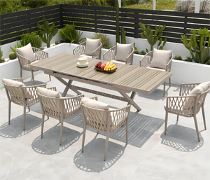 Outdoor <b>Dining</b> <b>Table</b> Decor Ideas Diy Outdoor <b>Dining</b> Set Rattan <b>Tables</b> and Chairs Outdoor <b>Dining</b> Set Seat - Product Image 6