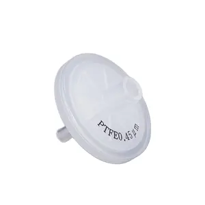 NEWSTAR Bộ Lọc Ống Tiêm PTFE Kỵ Nước 13Mm 25Mm Bộ Lọc Ống Tiêm Dùng Một Lần 0.22um 0.45um