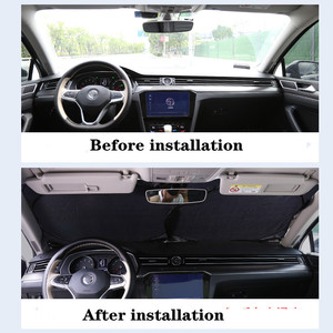 Nouvel Pare-Soleil Pliable ULK avec Protection UV et Revêtement Argenté, Couleurs et Logos Personnalisables pour Vitres de Voiture - Product Image 3