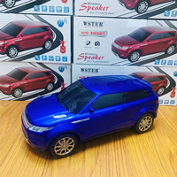 WSTER 1500mAh WS-389 Enceinte Bluetooth portable de bureau au design SUV, Mini Stéréo Karaoké pour Voiture, Haut-parleur TWS sans fil pour Fêtes