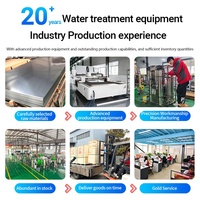 Usine de traitement d'eau par osmose inverse industrielle certifiée CE à faible coût d'exploitation 250L/H pour la purification de l'eau