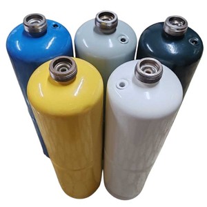 Bouteilles miniatures vides CGA600 pour la fabrication <span class=keywords><strong>de</strong></span> <span class=keywords><strong>gaz</strong></span> réfrigérant <span class=keywords><strong>propane</strong></span> R134a - Product Image 3