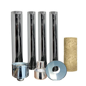 <span class=keywords><strong>Kit</strong></span> <span class=keywords><strong>de</strong></span> tuyaux <span class=keywords><strong>de</strong></span> cheminée en acier inoxydable <span class=keywords><strong>de</strong></span> 120 mm <span class=keywords><strong>de</strong></span> diamètre pour <span class=keywords><strong>poêle</strong></span> <span class=keywords><strong>à</strong></span> <span class=keywords><strong>bois</strong></span>, avec tuyau <span class=keywords><strong>de</strong></span> fumée simple/double couche - Product Image 1