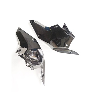 Pièces de <span class=keywords><strong>moto</strong></span> en fibre de carbone de qualité couvertures intérieures en carbone brillant pour KTM Duke 390 2017 + - Product Image 3