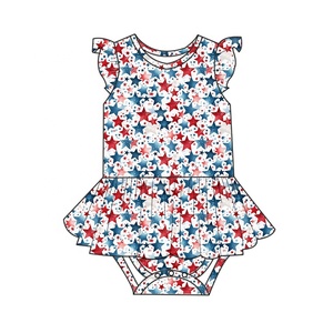 Couverture pour bébé nouveau-né personnalisable avec impression du 4 juillet, impression double face, douce, 5% viscose de bambou, 5% élasthanne, couverture pour enfants - Product Image 4