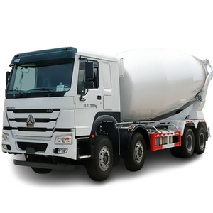 重型装载能力二手HOWO 8x4混凝土搅拌车水泥搅拌车热卖 - Product Image 1