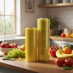 Pellicola Alimentare in PVC con Logo Personalizzato, Pellicola per Alimenti in Plastica 30cm X <span class=keywords><strong>200m</strong></span> - Product Image 6