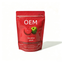 Hete Aanbieding Hoge Kwaliteit Op Maat Vochtbestendige Glansafwerking Makkelijk Openbare Rits Staande Pouch Doypack voor Gedroogd Fruit