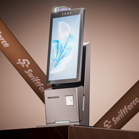 Machine libre-service à écran tactile de 15.6 pouces Fabricant de terminaux de paiement de bureau pour restaurants Kiosque de commande libre-service pour points de vente