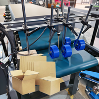Plegadora y Encoladora Automática de Fondo Cerrado ZH-900G Eléctrica de 4.5kW para Empaques Metálicos de Grado Alimenticio y Cajas de Regalo