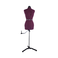 Mannequin factice réglable en plastique pour le haut du corps