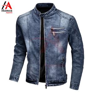 Chaqueta Vaquera Unisex de Último Diseño 2025, Cuello Camisero con Botón, Estilo Vintage, Impermeable, Ecológica, Hecha a Medida en Fábrica - Product Image 2