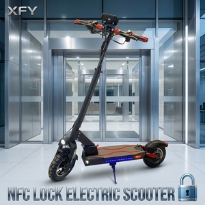 Scooter Eléctrico para Adultos XFY, Precio al por Mayor, 10 Pulgadas, 48V 21AH, Largo Alcance, Plegable, Impermeable, Luces LED, Aleación de Aluminio, 41-50km/h - Product Image 1