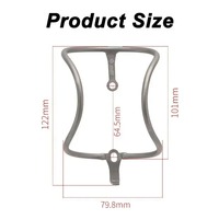 ODI-Portabotellas Ultraligero de Aleación de Titanio para Bicicleta, Soporte para Botella de Agua, Accesorios para Ciclismo
