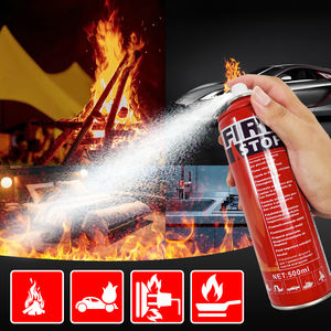 Çok amaçlı taşınabilir 500Ml 1000Ml Reignition su bazlı köpük sprey yangın durdurma Mini araba Aerosol yangın söndürücü önler - Product Image 6