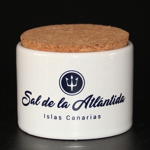 Salero <span class=keywords><strong>de</strong></span> Cerámica <span class=keywords><strong>de</strong></span> 150g con Tapa <span class=keywords><strong>de</strong></span> Corcho - Product Image 6