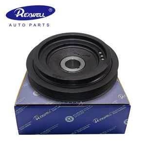 Poulie de vilebrequin double en fonte haute résistance 12303-4M500 pour moteurs Nissan Almera Sylphy Sunny Tiida Tino QG15 QG16 QG18 - Product Image 1