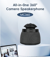Caméra de conférence tout-en-un 360 ° 1080P USB Speakerphone Beamforming Mic 3m Voice Pickup Plug & Play Système de vidéoconférence