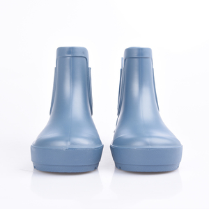 Bottes de pluie en PVC légères, imperméables et antidérapantes pour garçons, bleu clair, été-automne - Product Image 2