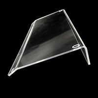 Fabrication sur mesure de feuilles de polycarbonate, découpe CNC, pliage, thermoformage, perçage, gravure, certifié UL94, résistant à la chaleur