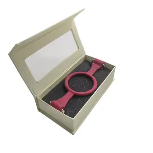 定制磁性礼品盒书形纸盒豪华包装刚性纸盒小物品包装带EVA插页