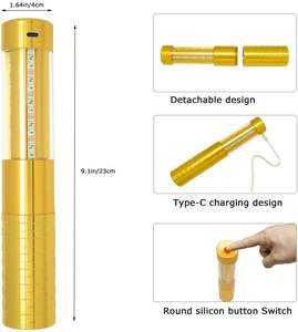 モダンなナイトクラブバーシンプルなダンスワンドスパークラライト充電式シャンパンボトルパーティーLEDストロボバトン - Product Image 4