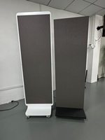 Écran LED d'extérieur pliable 1080P sur pied pour publicité avec un angle de vision de 178° °   Angle de vision et luminosité de 1000 cd