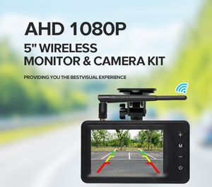 Tovision AHD không dây 5 "màn hình với hệ thống <span class=keywords><strong>camera</strong></span> ánh sáng phanh cho Fiat ducato, Peugeot Võ Sĩ quyền Anh, Citroen Jumper/Relay (2006-2018) - Product Image 5