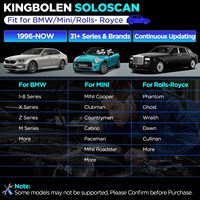 Herramienta de Diagnóstico KINGBOLEN Soloscan para BMW, Escaneo de Codificación ECU, Bluetooth Negro, Sistema Completo