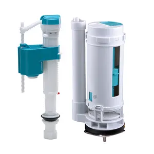 Kits de reparo de vaso sanitário com válvula de descarga dupla ABS de alta qualidade
