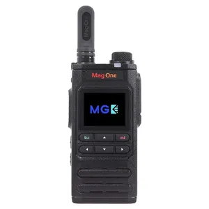 4G Ptt Openbare Poc Netwerk Radio, Mag-One H58 Moto-Ola Bluetooth Functie Brede Gps Positionering Android Motorfiets Plug-In Kaart