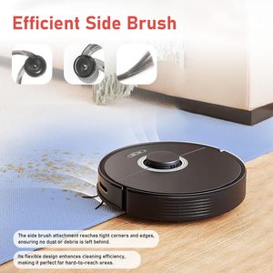 Kit de pièces de rechange pour <span class=keywords><strong>aspirateur</strong></span> robot Roborock Qrevo MaxV, brosse principale, brosse latérale noire, sacs à poussière, filtre HEPA, serpillière - Product Image 3