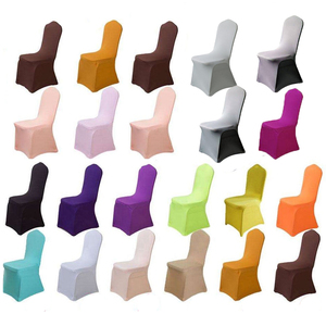 Funda elástica de licra de una pieza para silla de comedor, gruesa y elástica, para banquetes, bodas, conferencias, hoteles, <span class=keywords><strong>todo</strong></span> <span class=keywords><strong>incluido</strong></span>. - Product Image 1