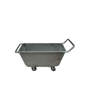 가축 및 돼지용 사료 트럭 닭 농장 사료용 스테인리스 스틸 사료 트럭 트롤리 - Product Image 5