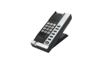 Einstiegs-Hotel-IP-Telefon mit Wandmontage-/Platzierbarkeit, 2 SIP-Konten, 802.3af PoE, Konferenzanrufe, magnetisches Handset