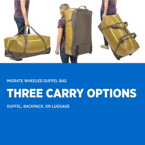 방수 주말 가방 캐리 온 토트 백 60L 더플 여행 가방 배낭 - Product Image 6