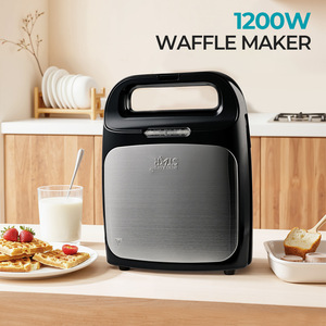 Winningstar Parrilla Doméstica Multifuncional para Asar Carne, Pan y Waffles, Plancha Calentadora de Sándwiches para Desayuno - Product Image 4